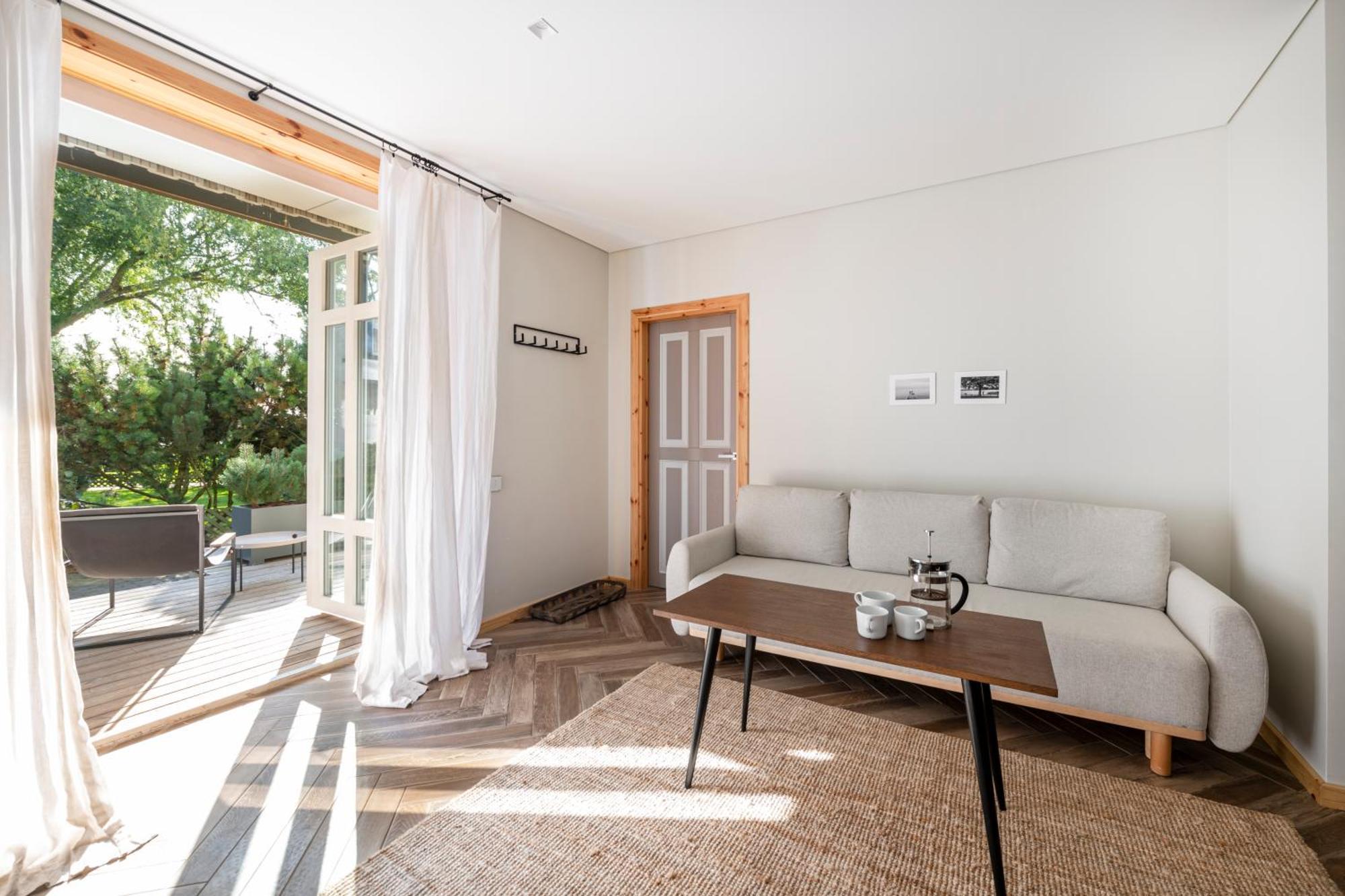 Appartamento Uz Juru Mariu Juodkrantė Camera foto